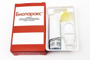 Биопорокс для горла при ларингите