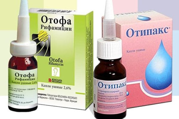 Ушные капли при отите